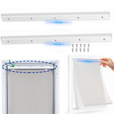 JeyPawv aluminium large bracket for PetSafe PAC11-11039 front view enables quick, secure door flap replacement