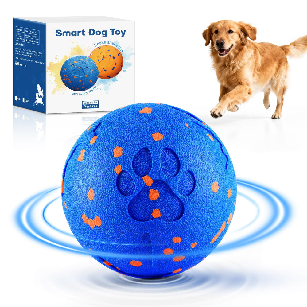 JGLXF smart interactive dog toy ball blue keeps dogs engaged with moving action