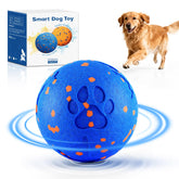 JGLXF smart interactive dog toy ball blue keeps dogs engaged with moving action