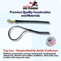 Jim Hodges Gummy K9 Biothane long line 20ft—versatile training and tracking leash for dogs.