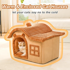 Jiupety Bear Cat House chimney detail highlighting playful design