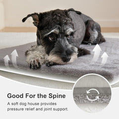 Jiupety indoor dog house with cover demonstrates 2-in-1 versatility for all seasons