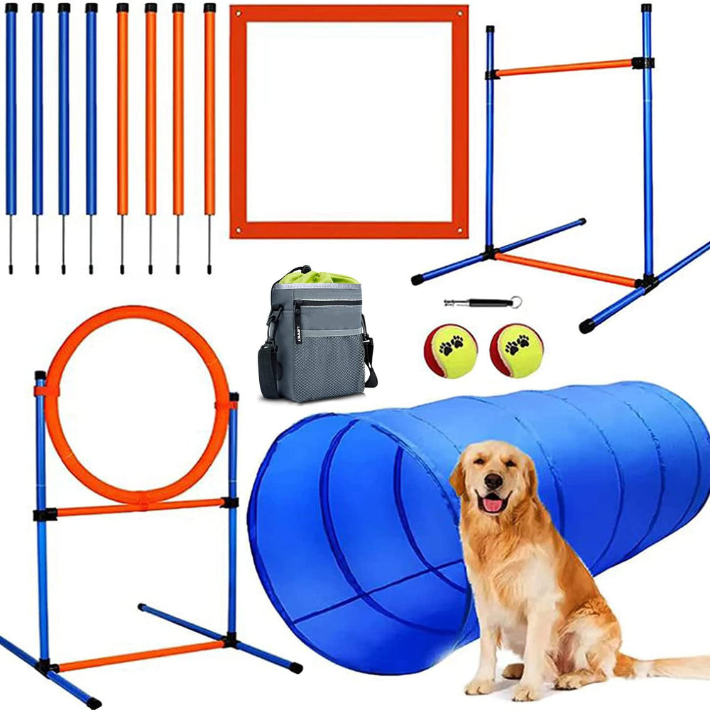 JMMPOO tunnel image for dog agility supports backyard training and interactive play.