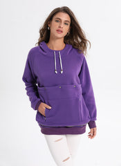 JMOREDEEP cat pouch hoodie hands-free design while carrying your pet.