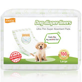 JOCCIK dog diaper liner pack front for mess-free daily use.