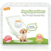 JOCCIK dog diaper liner absorbent-core captures liquids quickly for dry comfort