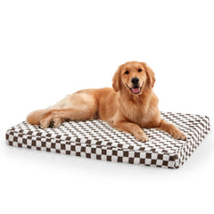 JOEJOY dog bed large egg crate foam for big dogs