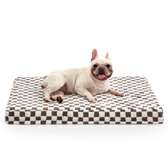 JOEJOY dog bed plush-top provides cozy comfort for restful naps