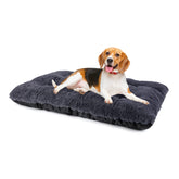 JOEJOY dog bed crate pad ultra-soft plush for cozy comfort.