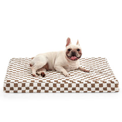 JOEJOY dog bed medium plush-top for cozy lounging and calm naps.