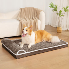 Jolifield Orthopedic XL dog bed removable cover for easy washing and care