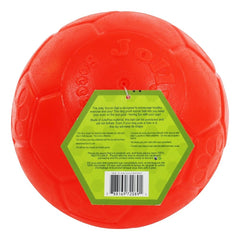 Jolly Pets Jolly Soccer Ball 8in outdoor-use demonstrates USA-made durability and puncture-resistance.