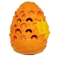 Jomilly Dragon Egg durable shell orange for long lasting chews