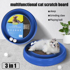JOPOY cat ball track keeps indoor cats engaged through interactive toy motion.