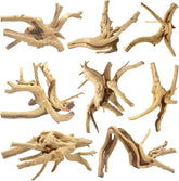 Jorewood spiderwood driftwood branch close-up: adds natural habitat and hiding spots for fish