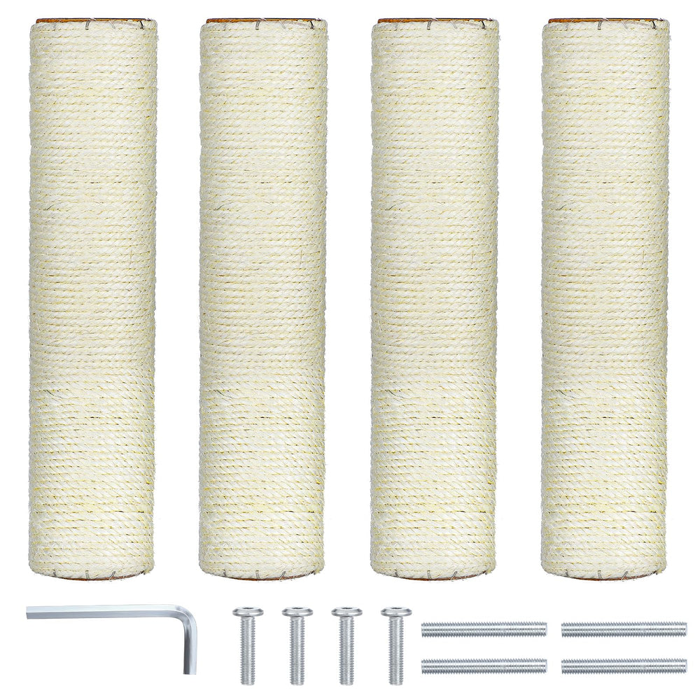 JOUTYFOR scratch post replacement 12in ready to refresh your cat tree and satisfy scratching instincts