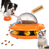 JoyBruko interactive ball track toy engages pets with automatic treat rewards.