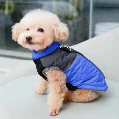 JoyDaog waterproof fabric blue-grey colorblocking for reliable snow day protection.