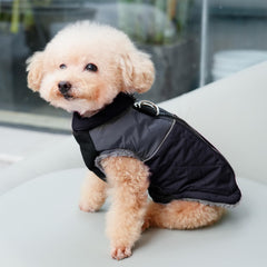 JoyDaog waterproof fabric blocks rain for small dogs on walks.