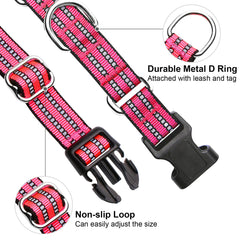 Joyeeiioo martingale collar quick-release buckle for easy on/off