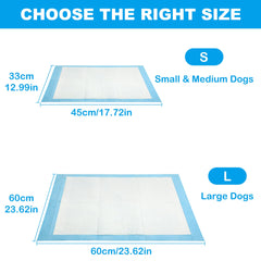JoyFurEver puppy pads display leak-proof barrier and sturdy edges