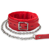JOYMIN Gothic leather choker collar close-up shows premium materials for durable daily wear