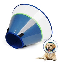 Joypig dog cone collar XS with soft liner blocks licking after surgery.
