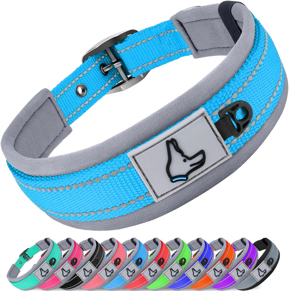 Collar Joytale extralargo con neopreno acolchado, comodidad para paseos largos.