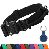 Joytale heavy-duty dog collar with handle for secure control on walks.