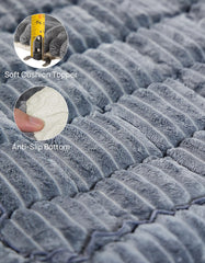 JOYTUTUS dog mat bed showing the non-slip bottom for stable placement