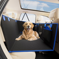 JOYTUTUS dog seat cover back seat hammock showing full coverage and easy car installation