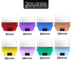 JOYZZE A Series Wide Comb detangling action on dog fur enables faster grooming