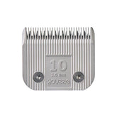 JOYZZE Raptor A blade closeup in stainless steel for precise grooming.