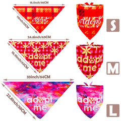 JpGdn dog bandana small size 48x34 cm features soft fabric and secure stitched edges.