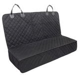 JSTHT dog seat cover waterproof back seat protects upholstery during trips.