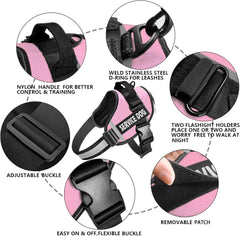 JSXD Dog Harness no-pull-design for safer, calmer walks.