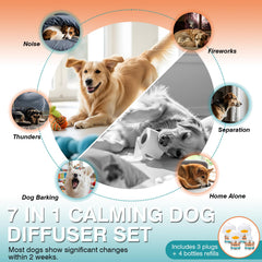 JTEWZX 7-in-1 advanced kit photo highlights versatile calm for dogs