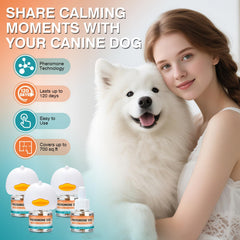 JTEWZX dog calming diffuser three-plug-ins unit for continuous calming.