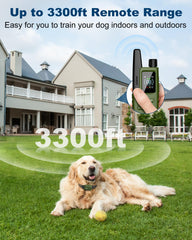 Jugbow IPX7 waterproof receiver keeps training in rain or splashes.