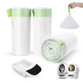 JUKAMO 120-pack litter box robot bags ready for quick replacements.
