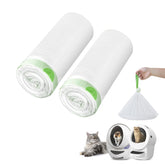JUKAMO litter box robot waste bags 120-piece pack for leak-proof containment