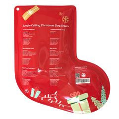 Jungle Calling holiday chews variety pack close-up highlights assorted rewards for training