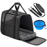 JUNGYOON premium cat carrier top-opening design for easy loading and comfy fit