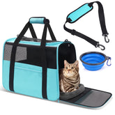 JUNGYOON Premium Cat Carrier top view showcases durable structure and easy access for loading
