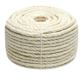 Juomid natural sisal rope 8mm close-up texture ideal for durable scratching posts.