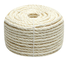 Juomid natural sisal rope 8mm close-up texture ideal for durable scratching posts.