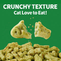 Just Try catnip-flavored treats for kitten training rewards with salmon flavor.