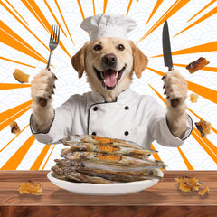 Just Try Minnows crunchy texture delights pets during training sessions