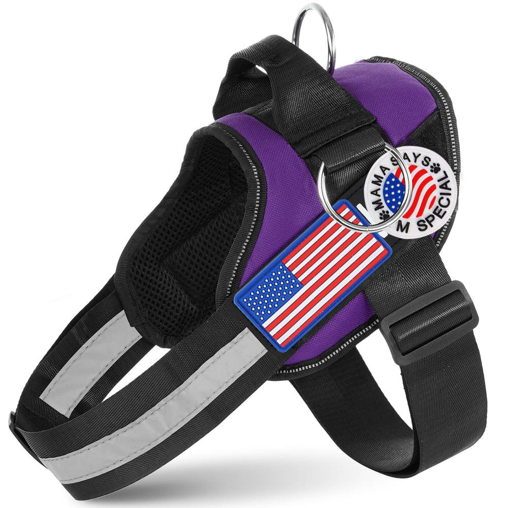 JUSTYEZI essential dog harness no-pull on-dog-walk provides comfortable control during strolls.