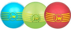 JW Pet iSqueak Ball Medium colors varied for playful chewing and vanilla scent
